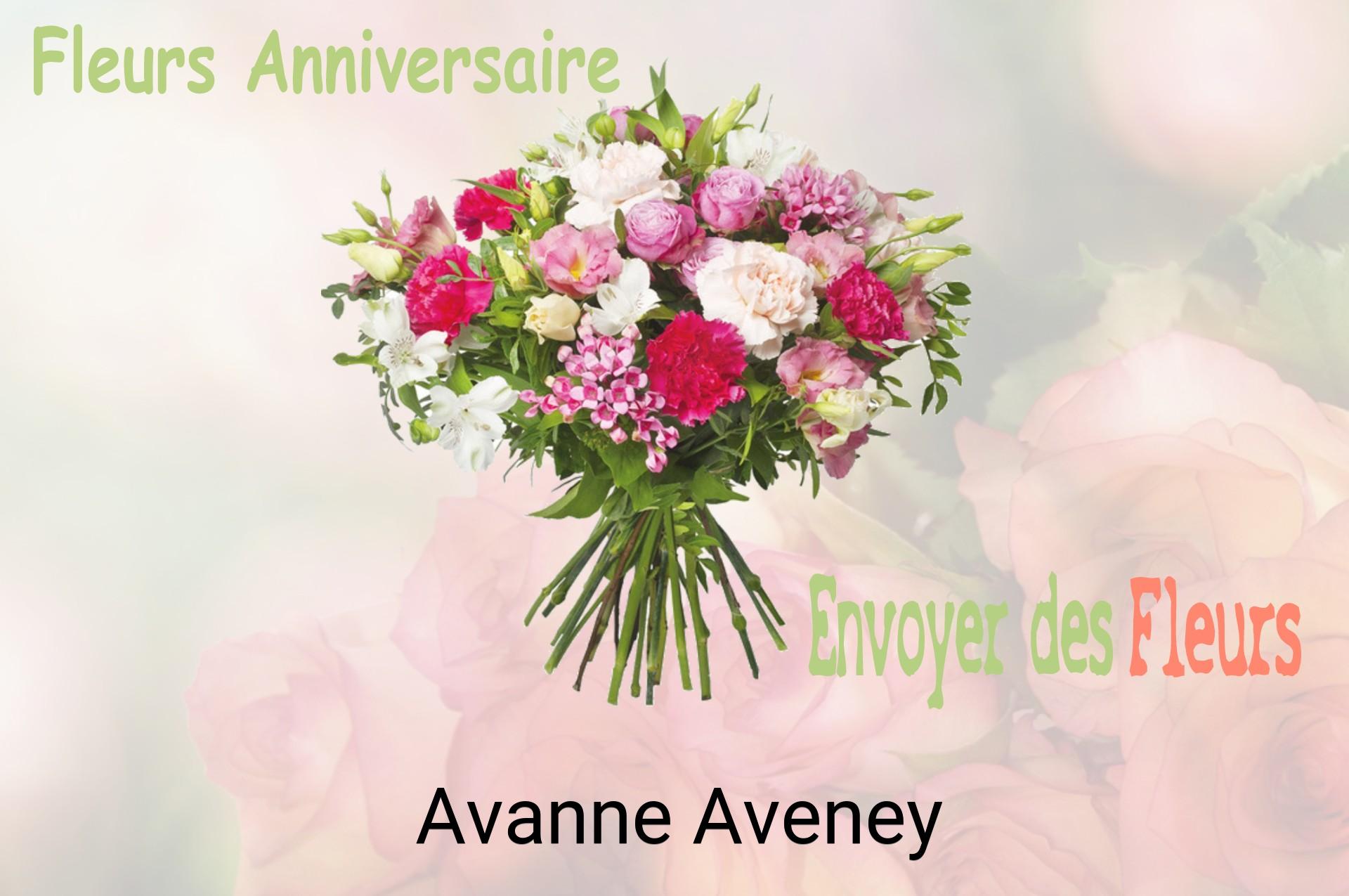 Bouquet de fleurs d’anniversaire livré à Avanne-Aveney