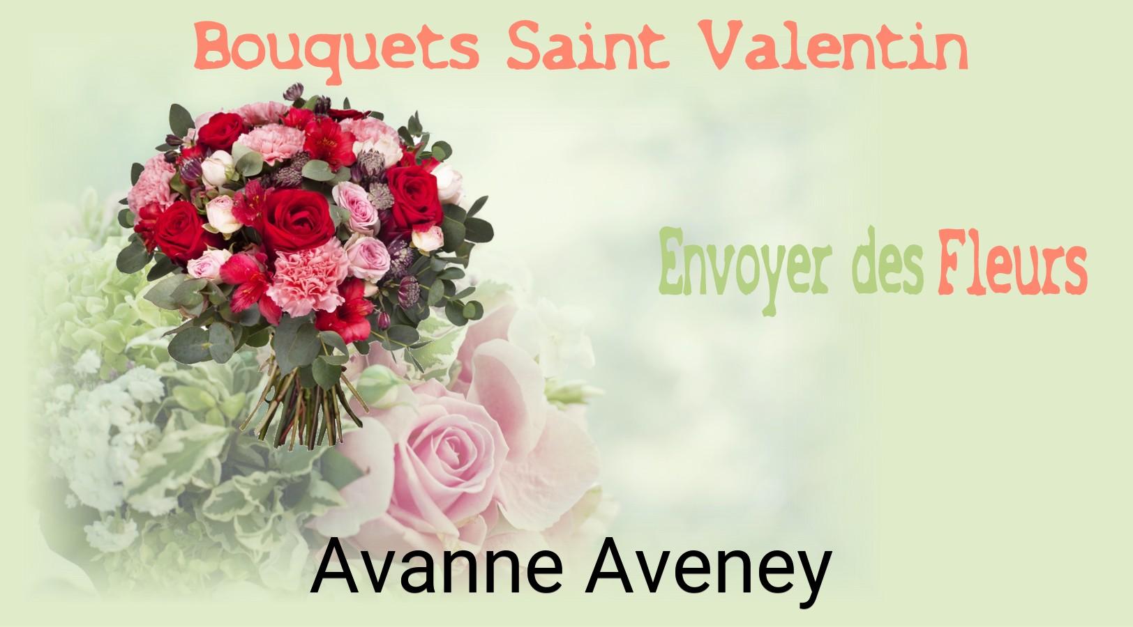 Roses de Saint-Valentin livrées à Avanne-Aveney